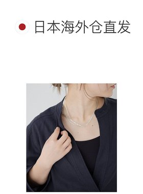 1h可退 日本直邮ear PAPILLONNER 女士 925银 短款液态银项链 EAZ
