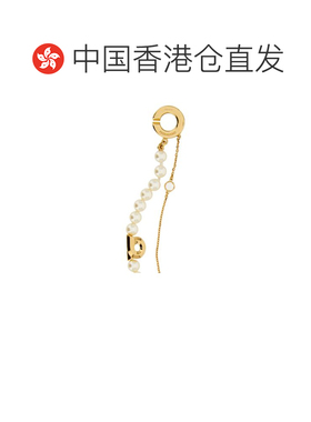 香港直邮Salvatore Ferragamo 菲拉格慕 女士 JEWELRY 金色奶油色