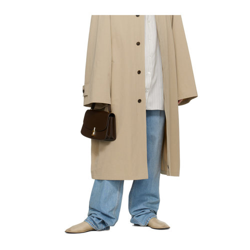 香港直邮THE ROW 女士休闲鞋 F1148AW20NUD AW2025 花色 徽标平底 - 图2