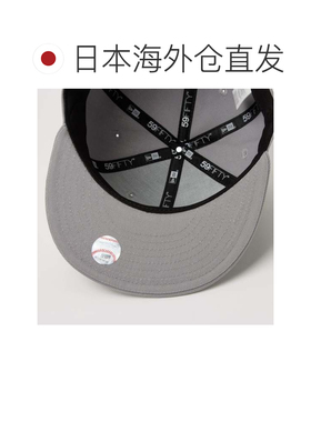 日本直邮NEW ERA MLB联盟经典59FIFTY帽子 洛杉矶道奇队 灰色
