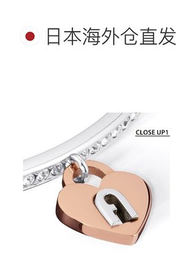 日本直邮FURLA LOVING 挂锁手链 L 号不锈钢 FJ0809BTL 银色配件