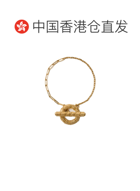 香港直邮BURBERRY 女士项链 81205971 SS2026 金色 T字形手镯