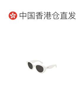 香港直邮ALAIA 女士眼镜 AA0091S003 CO 白色 几何太阳镜