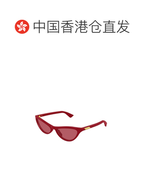 香港直邮BOTTEGA VENETA 女士眼镜 BV1414S005 SS2026 红色