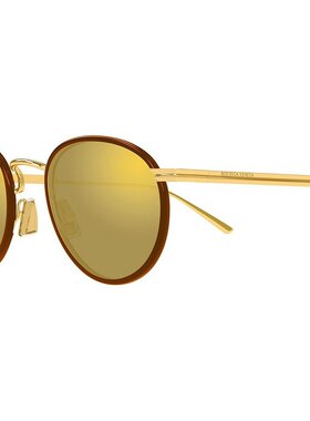 BOTTEGA VENETA 男士眼镜 BV1389S004 CO 花色 圆框太阳镜