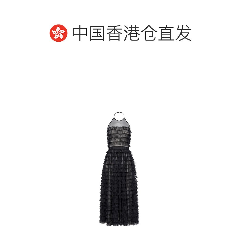 香港直邮PINKO女士连衣裙 100485A0M6ZN2-图1