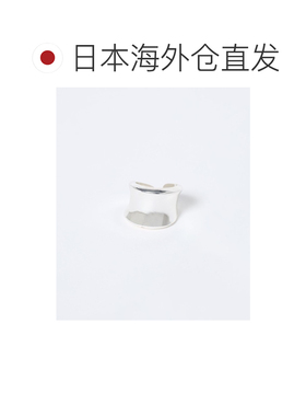 1h可退 日本直邮JEANASIS 女士 SILVER925镀层 宽版设计感戒指 63