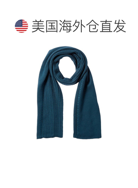 美国直邮自营rag & bone Ryan羊毛混纺围巾-蓝色 美国奥莱直发