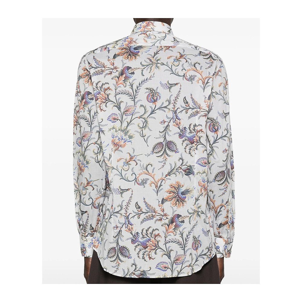 1h可退 香港直邮ETRO 男士衬衫 MRIB000199SA5P8X0880 SS2026 白 - 图2