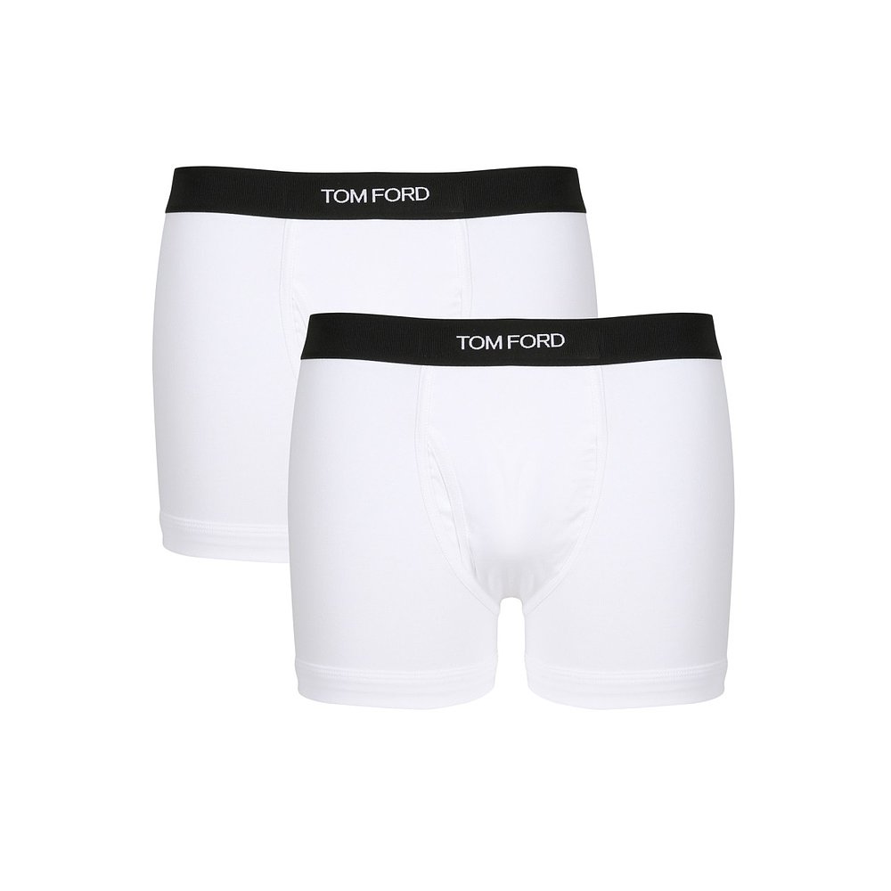 1h可退 潮奢 Tom Ford 汤姆 福特 男士 平角内裤(2件套) T4XC3104 - 图2