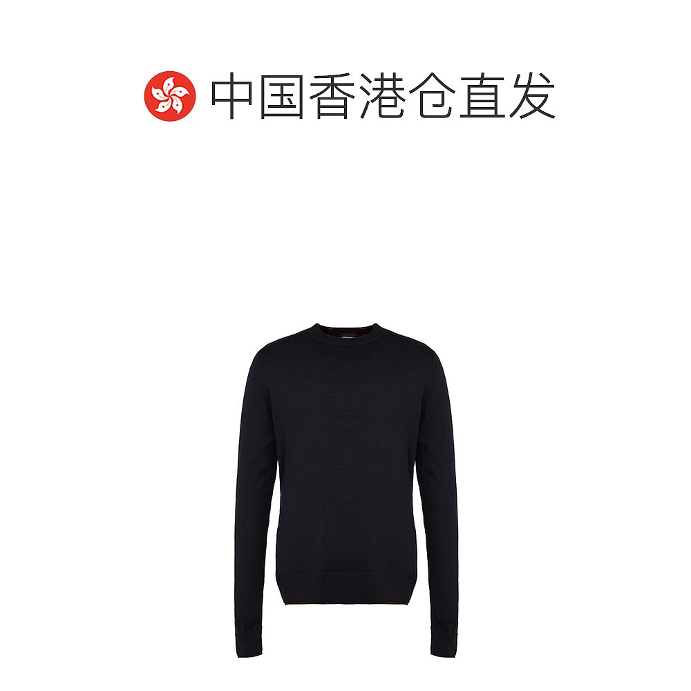 香港直邮EMPORIO ARMANI 男士针织毛衣 6G1MTP1MA7Z0922 - 图1