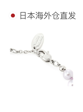 日本直邮Vivienne Westwood MINI BAS RELIEF PEARL 女士手链 银