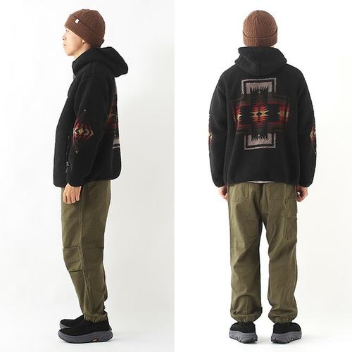 日本直邮Pendleton 拉链连帽衫 (5475-1025) 男女通用上衣外套大 - 图2