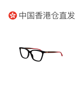 1h可退 香港直邮GUCCI 女士眼镜 GG1989O001 SS2026 黑色 全框平