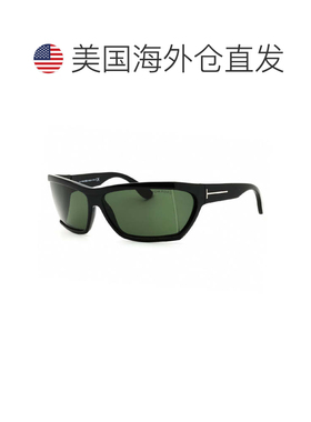 自营Tom Ford Sunglasses Rectangle Full Rim, Black Frame And