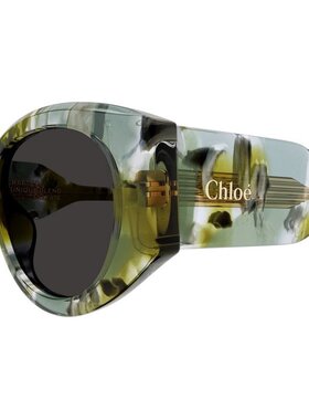 CHLOÉ 女士眼镜 CH0251S004 SS2026 花色 徽标太阳镜