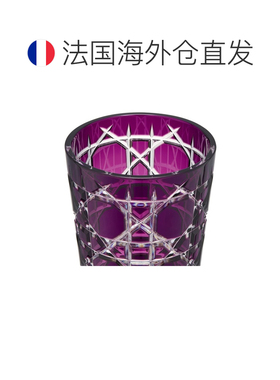 欧洲直邮Dior迪奥 女士紫色水晶玻璃摆件花瓶