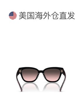 【美国直邮】coach 女士 太阳镜蔻驰椭圆渐变徒步圆形经典