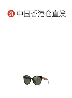 自营Gucci 黑色徽标太阳镜 GG0035SN古驰