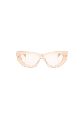 BALMAIN 女士眼镜 BPS151C5500 SS2024 白色 Sunglasses with log