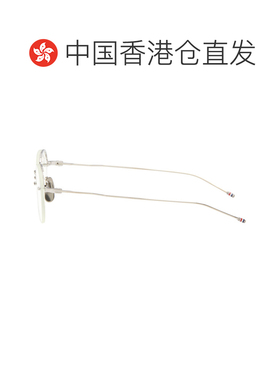 香港直邮Thom Browne 汤姆 布朗 男士 银色 Titanium Semi Rimles