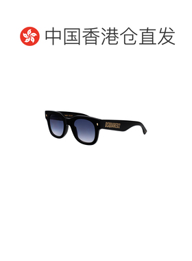 1h可退 香港直邮DSQUARED2 男士太阳镜 D20180S807 SS2026 黑色 D