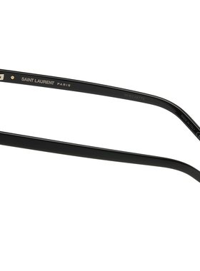 潮奢 Saint Laurent 圣罗兰 女士 黑色 SL M146 太阳镜 SLM146001