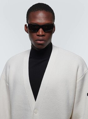 潮奢 Balenciaga 巴黎世家 男士 方框太阳眼镜 000895