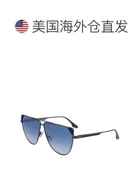 自营Victoria Beckham Metal Women's Sunglasses - blue 美国奥