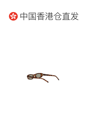 香港直邮Saint Laurent 圣罗兰 女士 龟甲色太阳眼镜 A003CXY9958