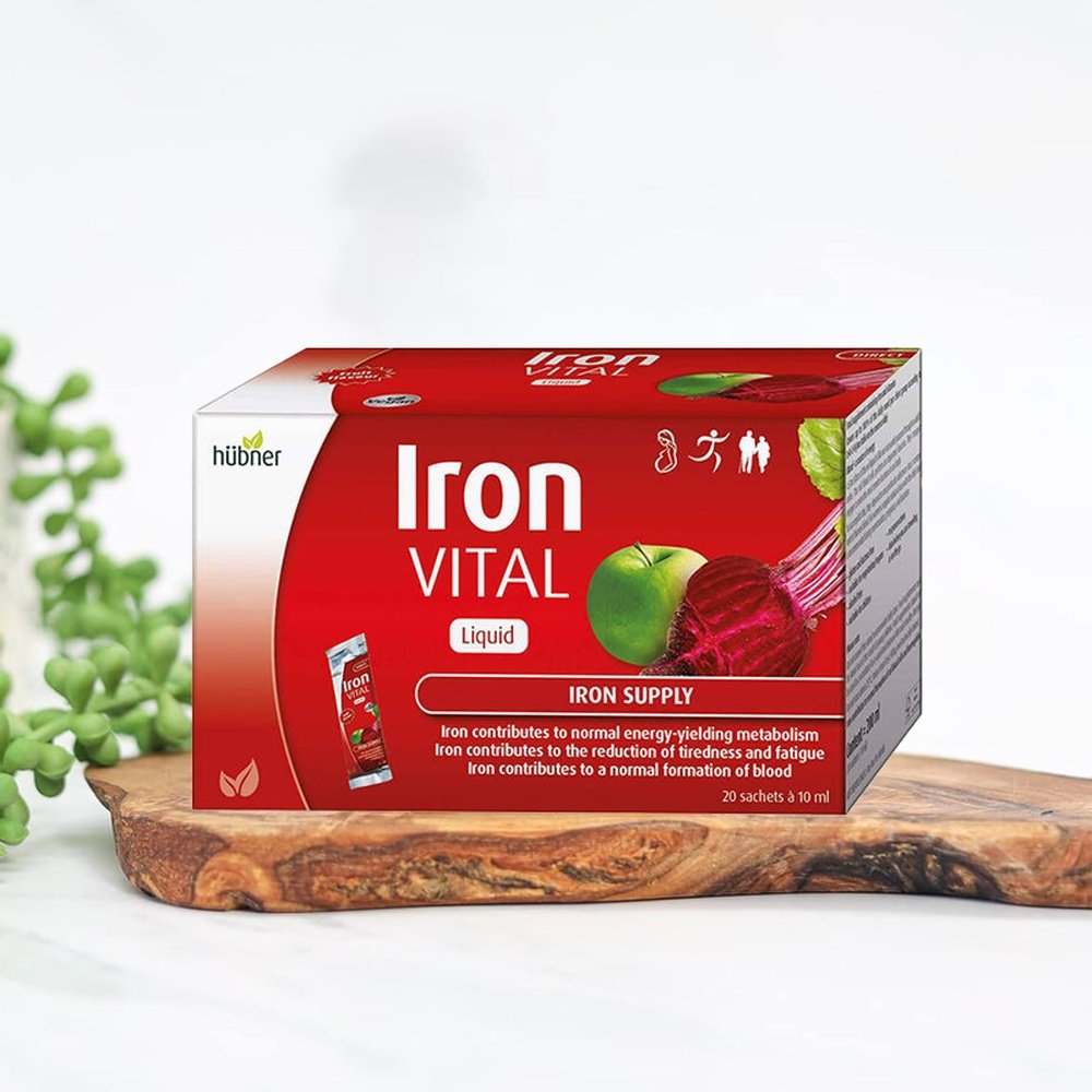 欧洲直邮huebner郝柏娜补铁剂口服液女性孕妇VC二价铁进口20袋/盒,淘宝优惠券,粉丝福利购,淘宝优惠卷