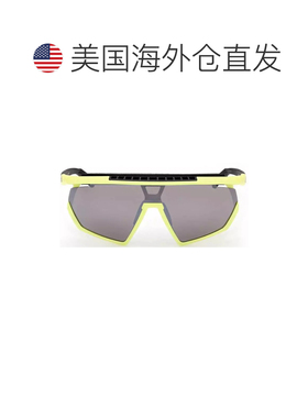 自营 adidas阿迪达斯SP0029-H盾牌太阳镜-黄灰色 美国奥莱直发