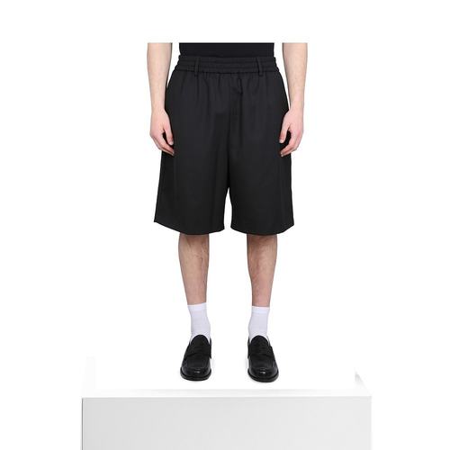 1h可退 香港直邮潮奢 Ami Paris 男士 徽标运动短裤 HSO302PL0012 - 图3