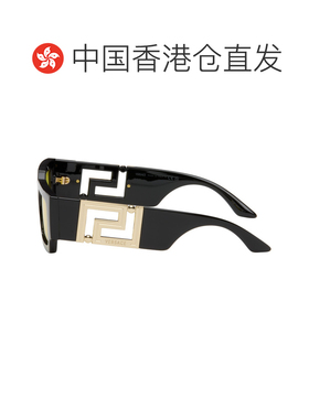 香港直邮versace 范思哲 男士 黑色 Greca Maxi 太阳镜 0VE4506UG