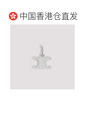 香港直邮CELINE 女士项链 B10326BCZGGM5 SS2026 银色 Triomphe系
