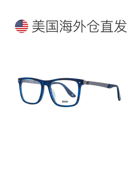 自营BMW Metal & Plastic Glasses Men's (Frames) - blue 美国奥