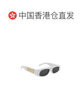 1h可退 香港直邮GUCCI 女士眼镜 791806J07409112 SS2026 白色 Wh