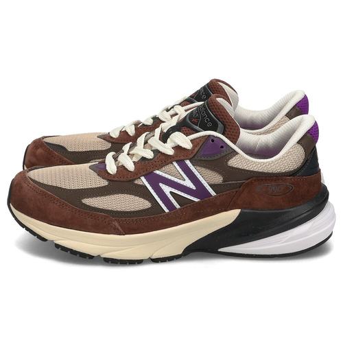 日本直邮NEWBALANCE990V6运动鞋男士D宽美国制造棕色U9 - 图2