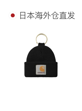 日本直邮Carhartt 迷你手表帽子钥匙扣 黑色