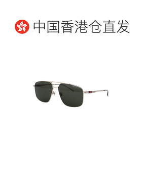 1h可退 香港直邮GUCCI 男士眼镜 GG1676S001 SS2026 银色 几何框