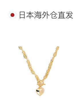 1h可退 日本直邮Ray BEAMS 女士海洋链条心形吊坠项链 时尚潮流配