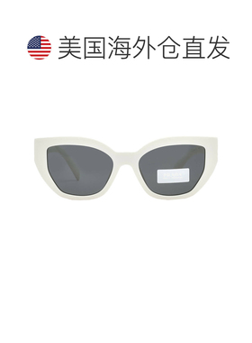自营Prada Dark Grey Cat Eye Ladies Sunglasses PR A09S 1425S0