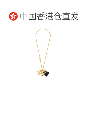 香港直邮BALENCIAGA 女士项链 856601TZ88G8261 SS2026 金色吊坠