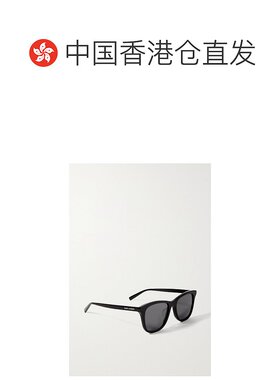 1h可退 香港直邮潮奢 Saint Laurent 圣罗兰 女士 方形框醋纤太阳