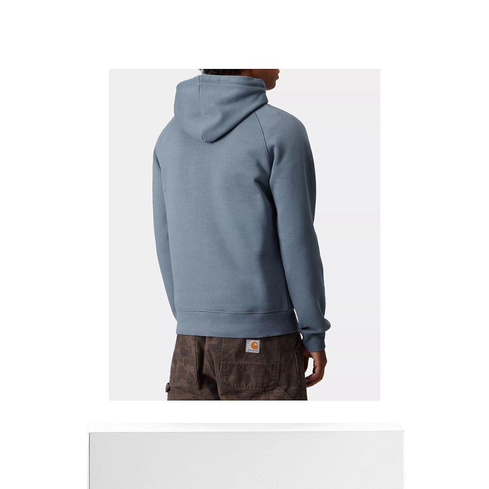 1h可退 CARHARTT WIP 男士针织衫 I03366137ZXX AW2025 灰色 - 图3