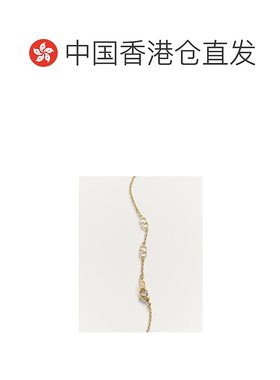 1h可退 香港直邮VALENTINO 女士项链 WJ0Y79METL01 CO 黄色 徽标