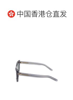 香港直邮GUCCI 女士眼镜 GG1520S004 CO 黑色 几何形框太阳镜古驰