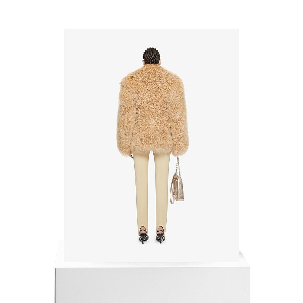 香港直邮GIVENCHY 女士外套 BWC0CG7019295 SS2025 花色 短款羊毛 - 图3