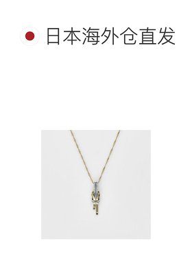 日本直邮日潮 agete 阿卡朵银色/K10 钻石吊坠单只0.08克拉