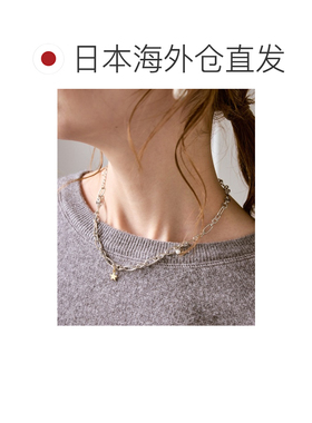 日本直邮ROPE' PICNIC 若佩尼 女士不对称短项链 多 charms 设计
